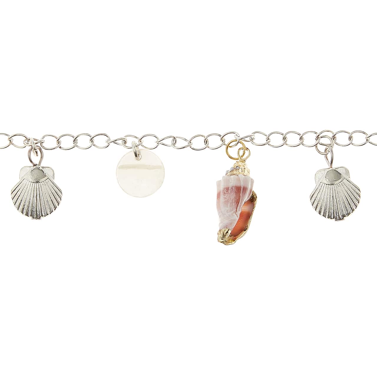 12 Packs: 7 ct. (84 total) Assorted Metal Shell Beads by Bead Landing™